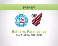Bahia Paranaense betting prediction (02 April 2026)