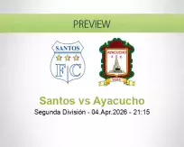 Santos Ayacucho betting prediction (04 April 2026)