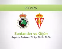 Santander vs Gijón