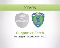 Suqoor Fateh betting prediction (10 January 2026)