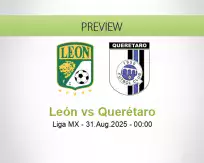 León Querétaro betting prediction (31 August 2025)