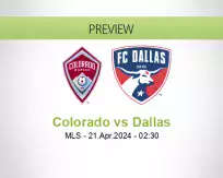 Colorado Dallas betting prediction (21 April 2024)