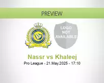Nassr Khaleej betting prediction (21 May 2025)