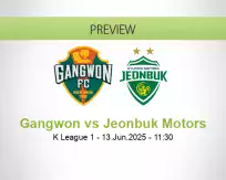 Gangwon vs Jeonbuk Motors