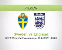 Sweden England betting prediction (17 July 2025)