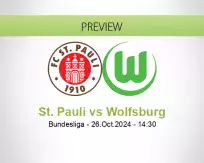 St. Pauli Wolfsburg betting prediction (26 October 2024)