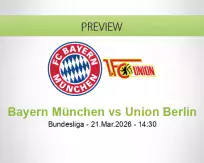 Bayern München vs Union Berlin