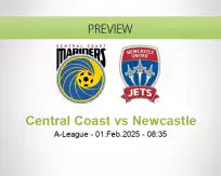 Central Coast Newcastle betting prediction (01 February 2025)