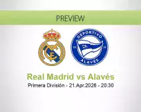 Real Madrid vs Alavés