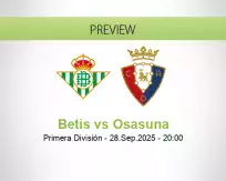 Betis Osasuna betting prediction (29 September 2025)