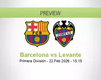 Barcelona vs Levante