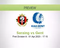 Seraing Gent betting prediction (01 April 2023)