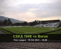 CSKA 1948 Beroe betting prediction (18 October 2021)