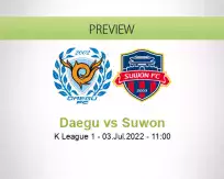 Daegu vs Suwon