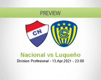 Nacional Luqueño betting prediction (17 April 2021)