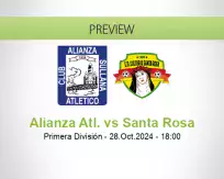 Alianza Atl. Santa Rosa betting prediction (28 October 2024)