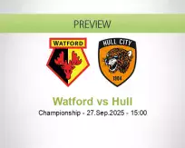 Watford Hull betting prediction (27 September 2025)