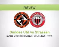 Dundee Utd Strassen betting prediction (24 July 2025)