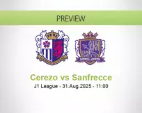 Cerezo Sanfrecce betting prediction (31 August 2025)