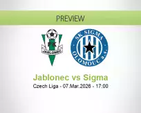 Jablonec Sigma betting prediction (07 March 2026)