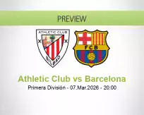 Athletic Club vs Barcelona