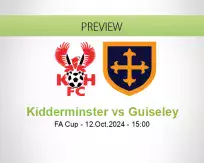 Kidderminster Guiseley betting prediction (12 October 2024)