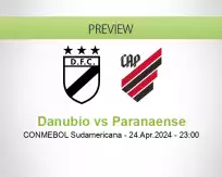 Danubio Paranaense betting prediction (25 April 2024)
