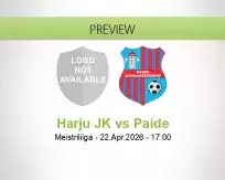 Harju JK Paide betting prediction (22 April 2026)