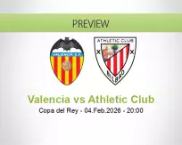 Valencia Athletic Club betting prediction (04 February 2026)