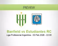Banfield Estudiantes RC betting prediction (04 February 2026)