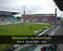 Sassuolo vs Juventus