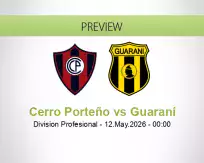 Cerro Porteño vs Guaraní