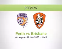 Perth vs Brisbane