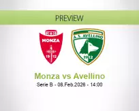 Monza Avellino betting prediction (08 February 2026)
