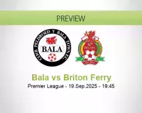 Bala Briton Ferry betting prediction (19 September 2025)