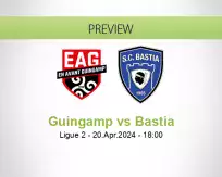 Guingamp Bastia betting prediction (20 April 2024)