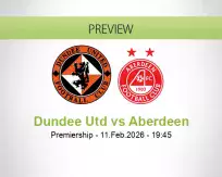 Dundee Utd Aberdeen betting prediction (25 February 2026)