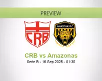 CRB Amazonas betting prediction (15 September 2025)