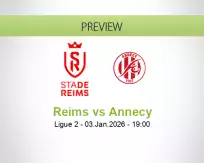 Reims Annecy betting prediction (03 January 2026)