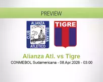Alianza Atl. Tigre betting prediction (08 April 2026)