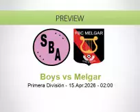 Boys vs Melgar