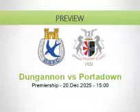 Dungannon Portadown betting prediction (20 December 2025)