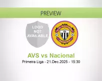 AVS Nacional betting prediction (21 December 2025)
