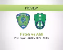 Fateh vs Ahli