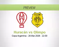 Huracán vs Olimpo