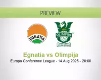 Egnatia Olimpija betting prediction (14 August 2025)