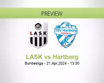 LASK Hartberg betting prediction (21 April 2024)