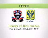 Dender Sint-Truiden betting prediction (08 February 2025)