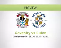 Coventry Luton betting prediction (26 October 2024)