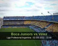 Boca Juniors vs Vélez